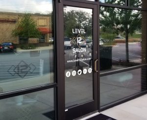 custom business door signs and graphics